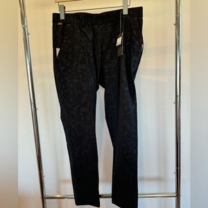 KJUS black floral pants